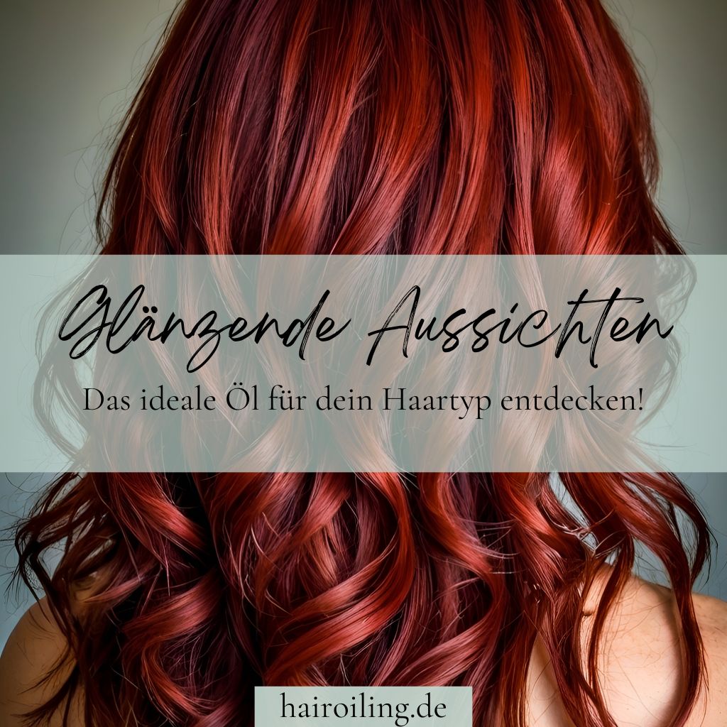Glänzende Aussichten: Das ideale Öl für deinen Haartyp entdecken!