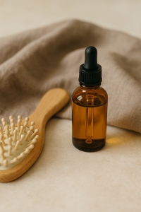 Natürliche Haaröle für Hairoiling Anfänger auf einem Tisch